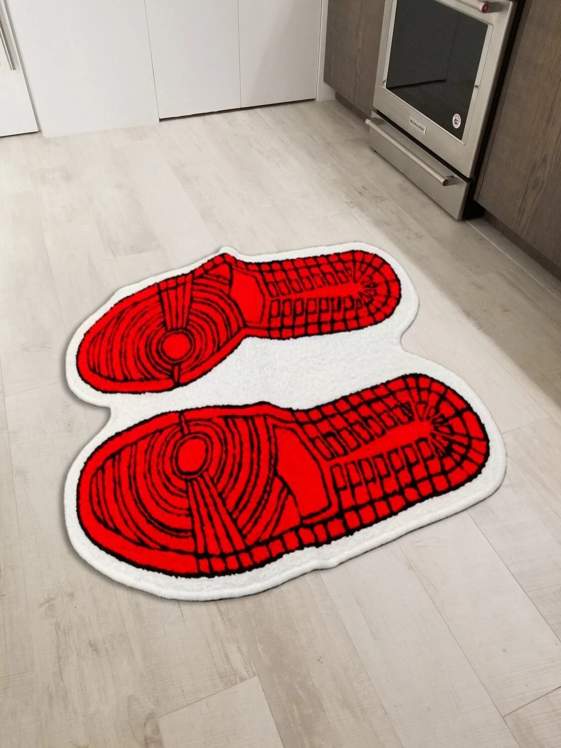 Air 1 Outsole Bedroom Floor Mat Living Room Area Rug Modern Accent Carpet
