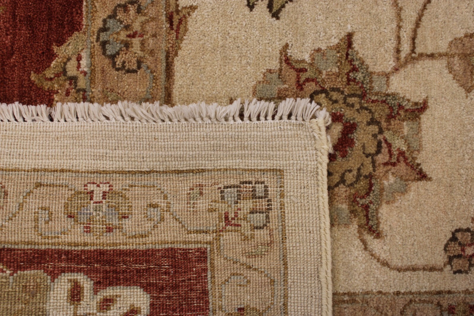 8’11” x 12’2″ ft. Oushak Puja Vegetable Dye Hand Knotted Traditional Area Rug