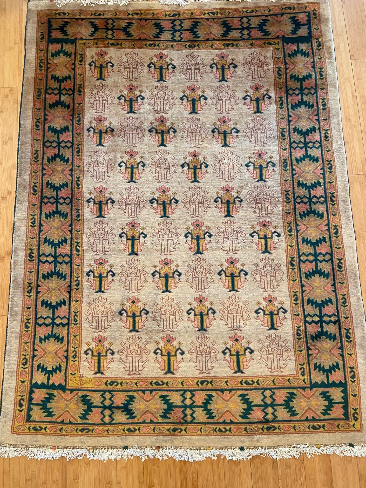 Brand New Hand Knotted Rug, Wool on Cotton foundation, Vegetable Dyed 35% off