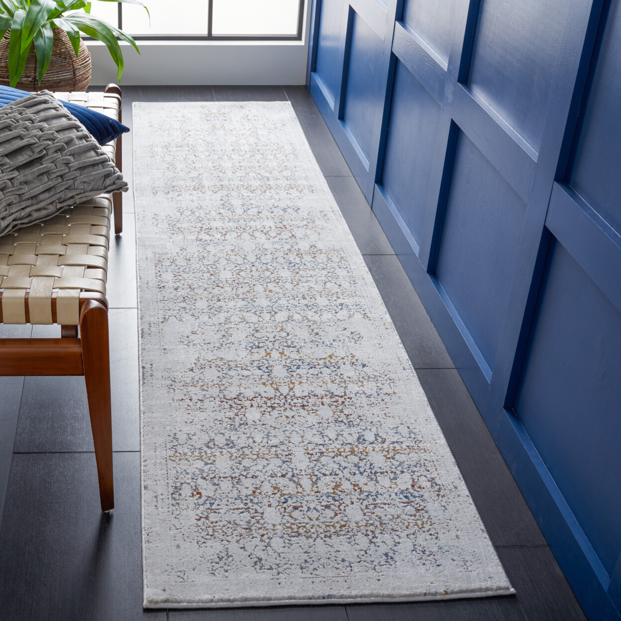 SAFAVIEH Craft Collection CFT939F Grey / Gold Rug