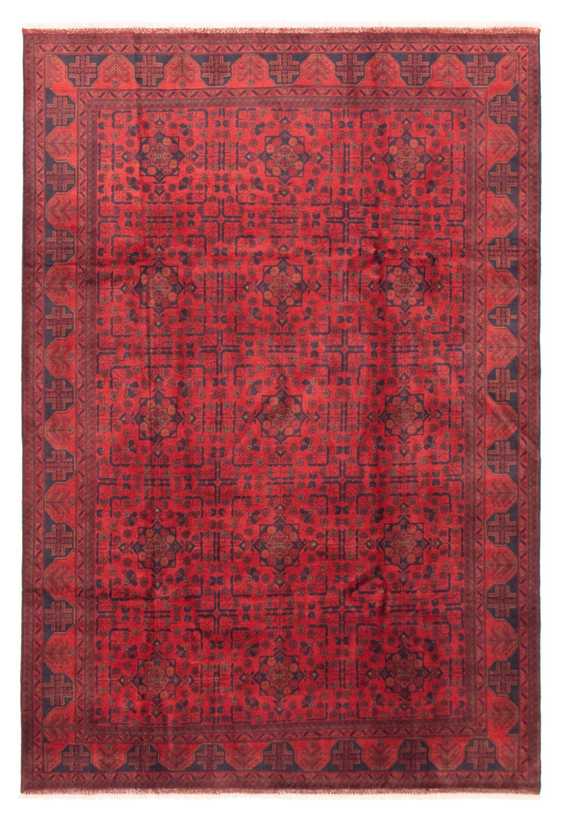 Traditional Hand-knotted Wool Oriental Carpet 6’7″ x 9’8″ Area Rug
