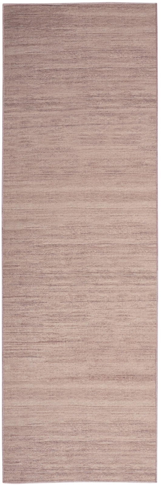 Nourison Washable Essentials Modern Natural 2′ x 6′ Area Rug Non Shedding Bed