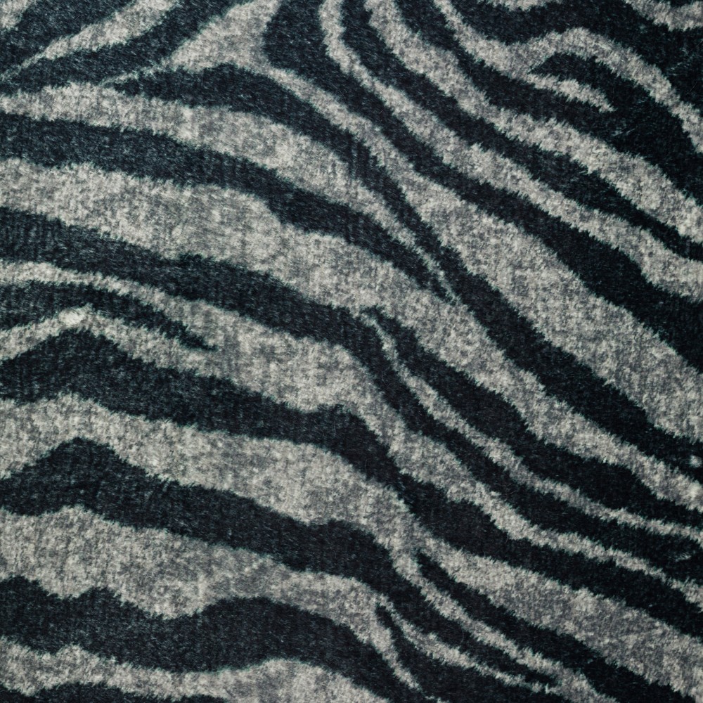 2×3 Dalyn Blue Faded Rows Lines Banded Animal Door Mat AK1 – Aprx 1′ 8″ x 2′ 6″