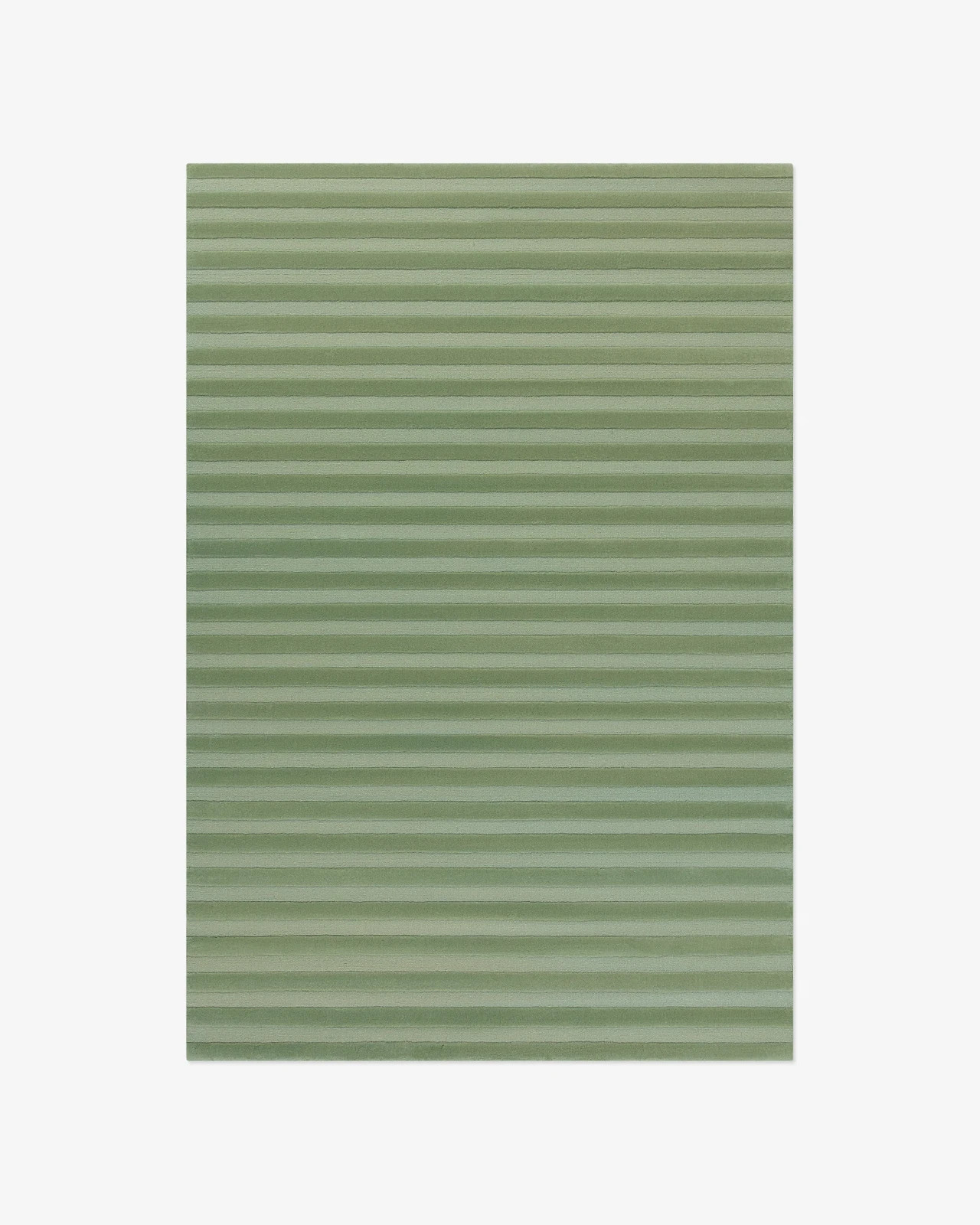 Nordic Knots Park 03 Pine Green Wool Rug Hand Tufted Minimalist Area Rug Carpet.