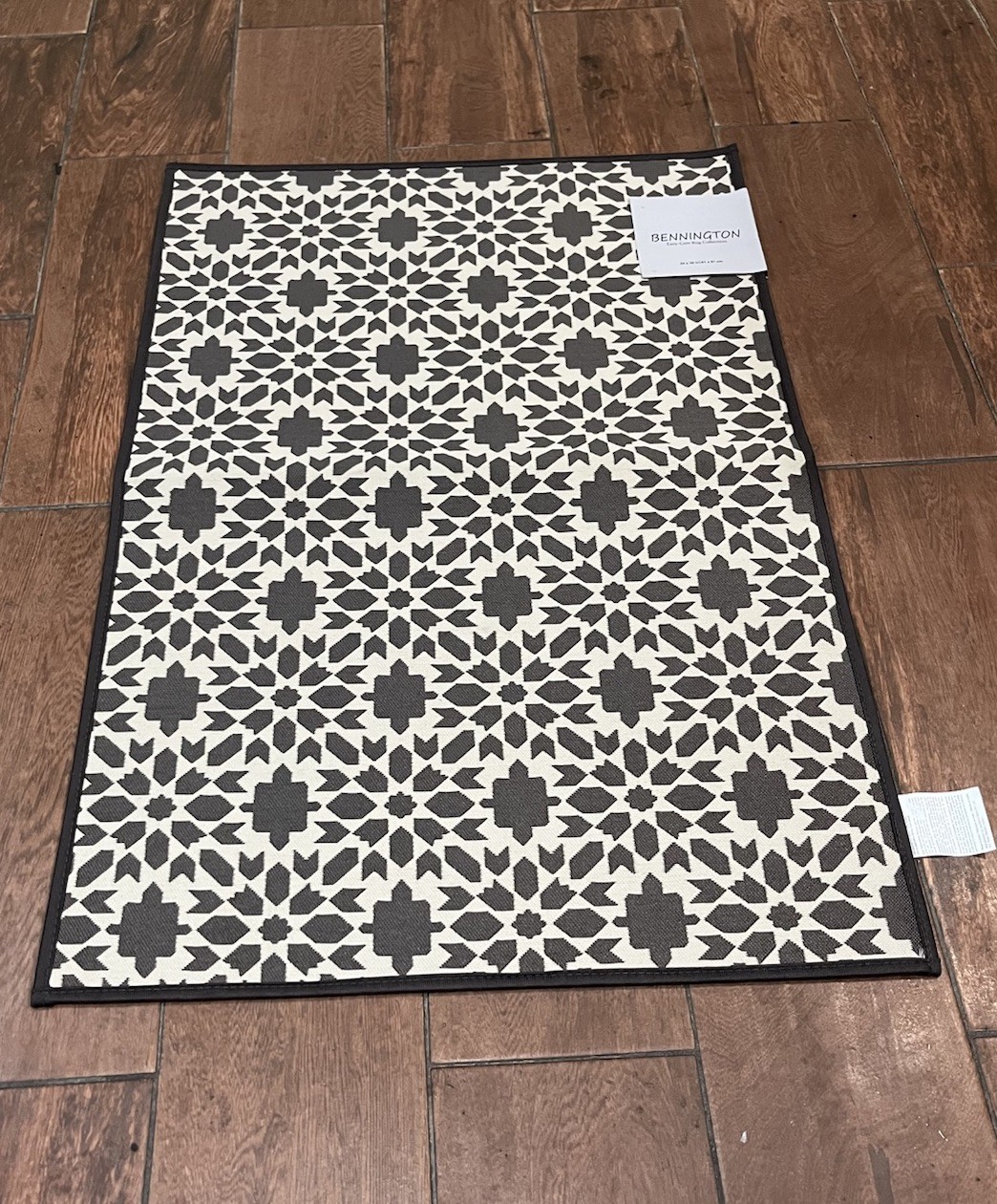 Rugs for Entryway Indoor Entrance Rugs Washable Boho Geometric Throw Mat 24×36”