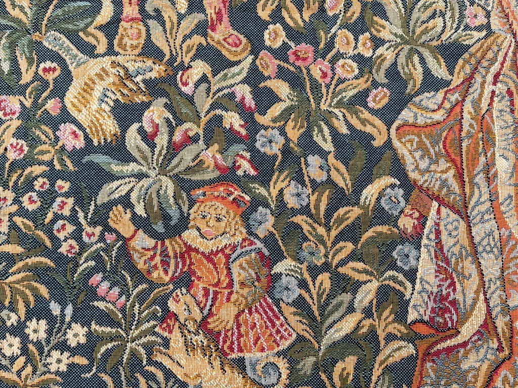 Vintage French Stunning Tapestry Royal Tapestry Home Decor Tapestry 2×3 ft