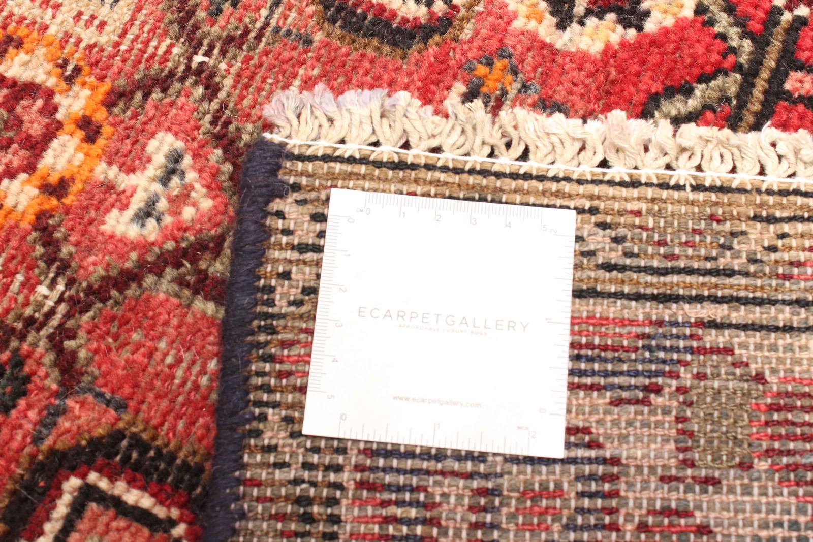 Vintage Hand-knotted Runner Rug 2’6″ x 6’2″ Traditional Oriental Wool Carpet