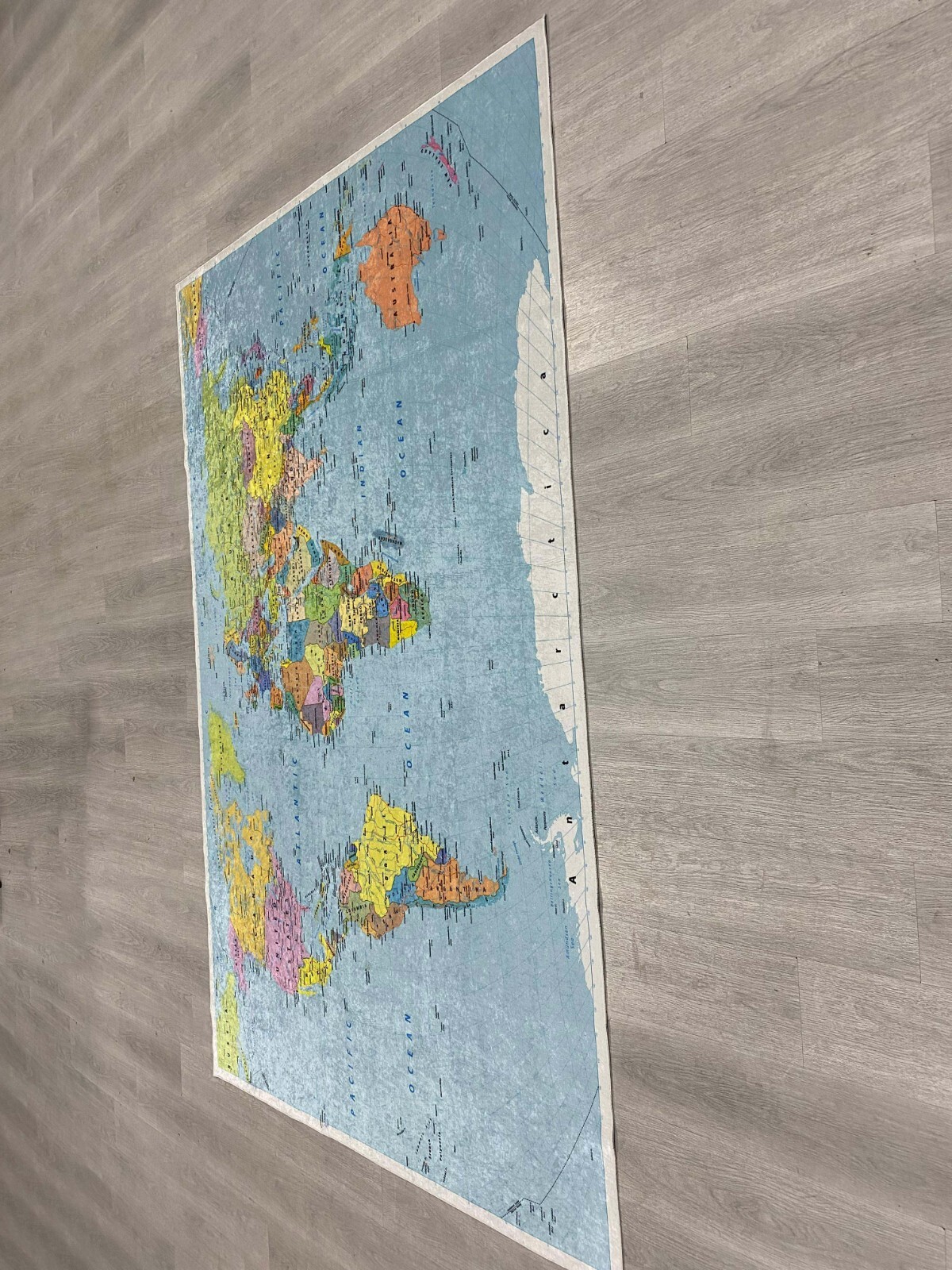 World Map Rug, Education Rug, Map Rug, World Map, Design Pattern Rug, Minimalist