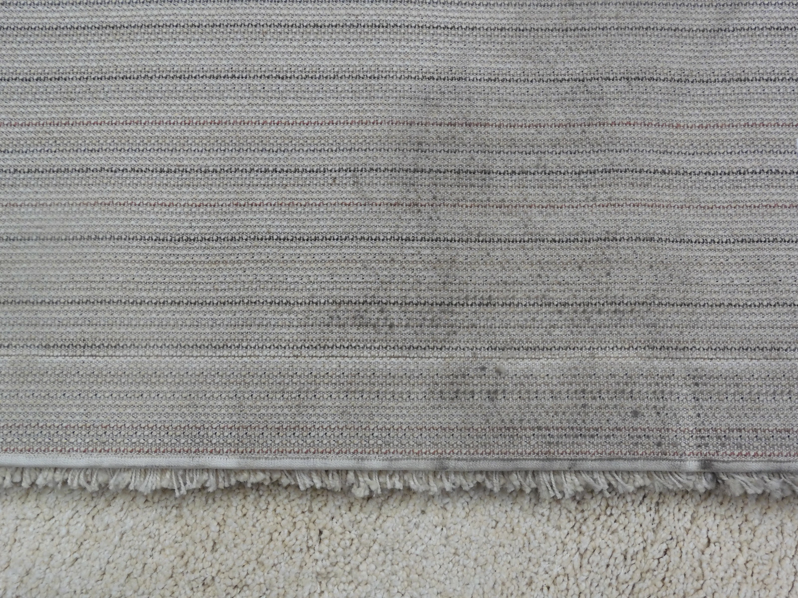 IVORY 8′-6″ X 12′ Back Stain Rug Reduced Price 1172610135 SG180-1212-9