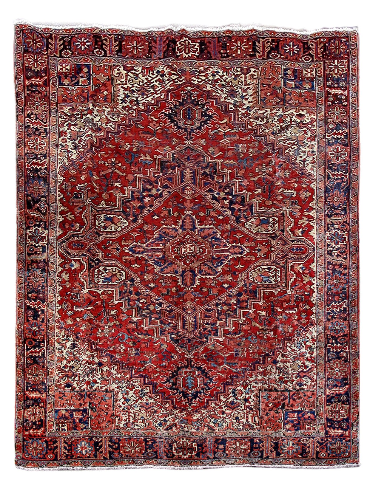 8.9 x 11.5 Perrsian Heriiz Rug 80899
