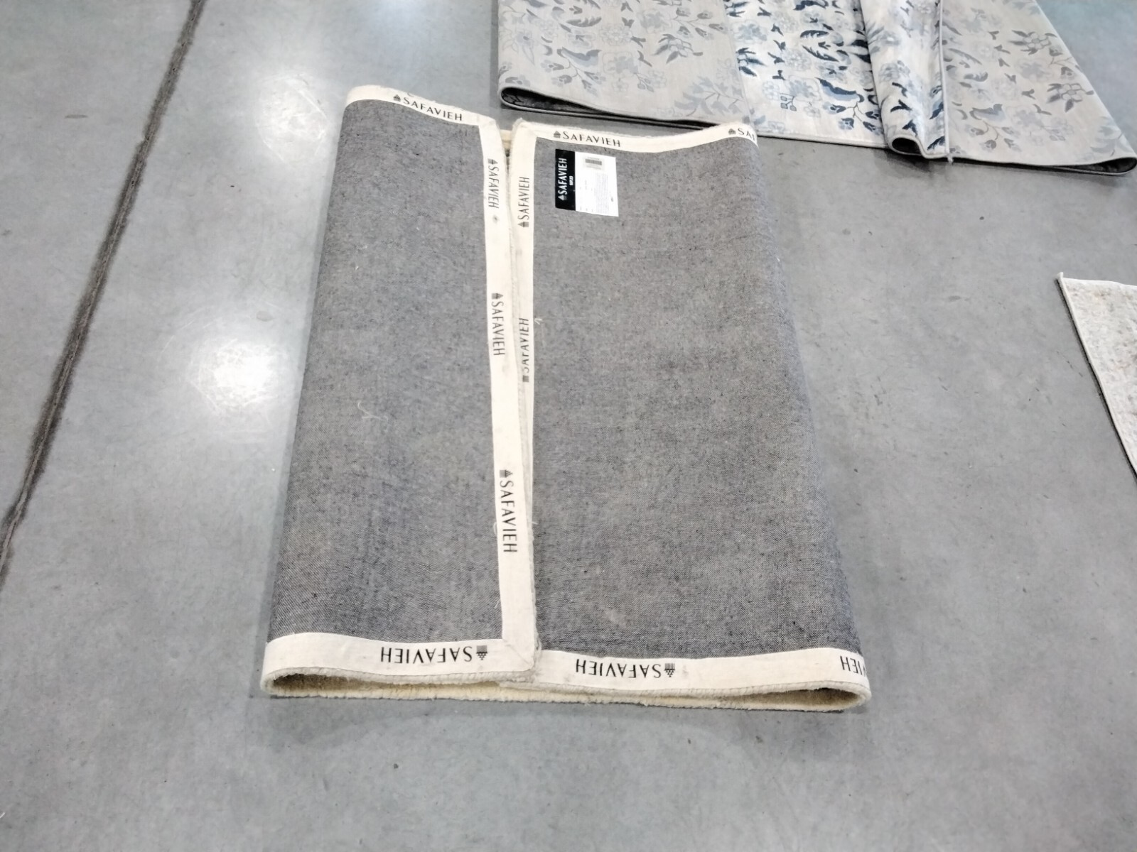 IVORY / CARAMEL 4′ X 6′ Back Stain Rug, Reduced Price 1172744523 NA523B-4