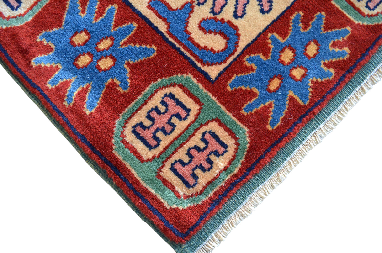 6×8 Ft Rug Area Rug Handmade Colorful Turkish Rug NEW actual: 6′3″ x 7′8″