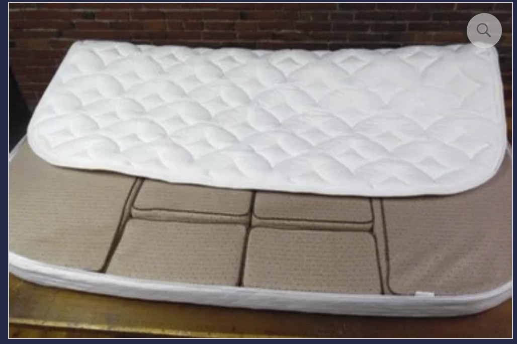 Boler Quilted Outer Shell 46 x 78 Turns Dinette Area Into Mattress