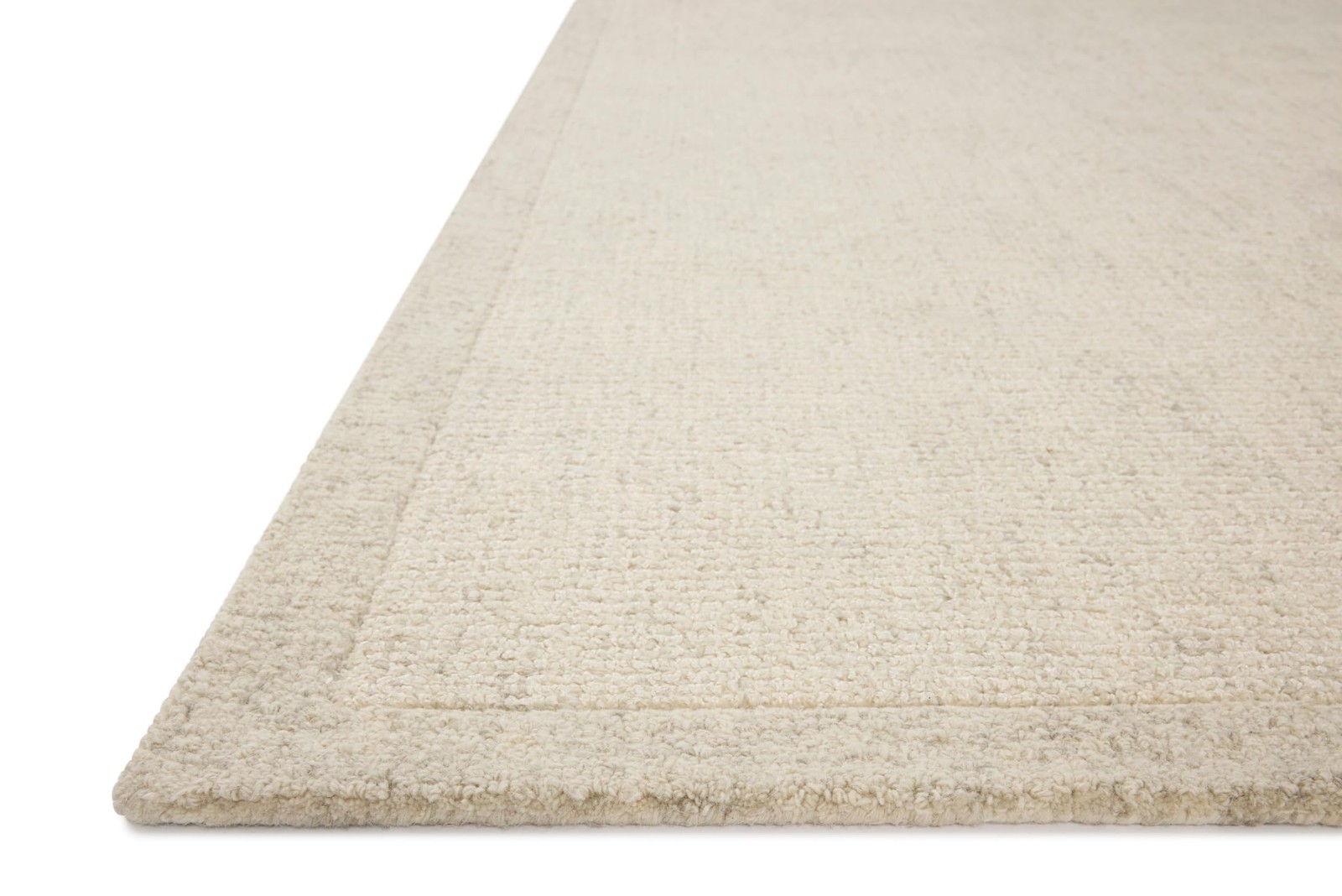Magnolia Home by Joanna Gaines Henley Collection HNY-01 Ivory/Smoke 2′-6″ x 9…