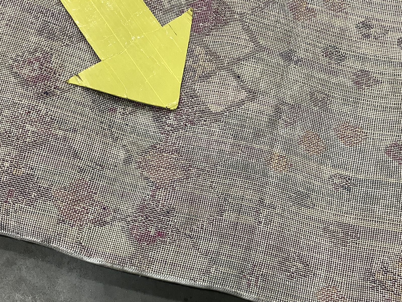 GREY / PURPLE 9′-0″ x 12′-0″ Back Stain Rug, Reduced Price 1172685510 MAD798J-9