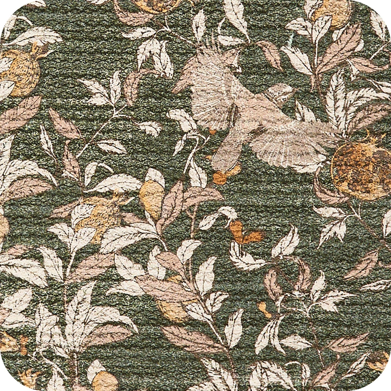 4×6 Vintage Floral Area Rug Washable Non-Slip Living Room Bedroom Dark Red