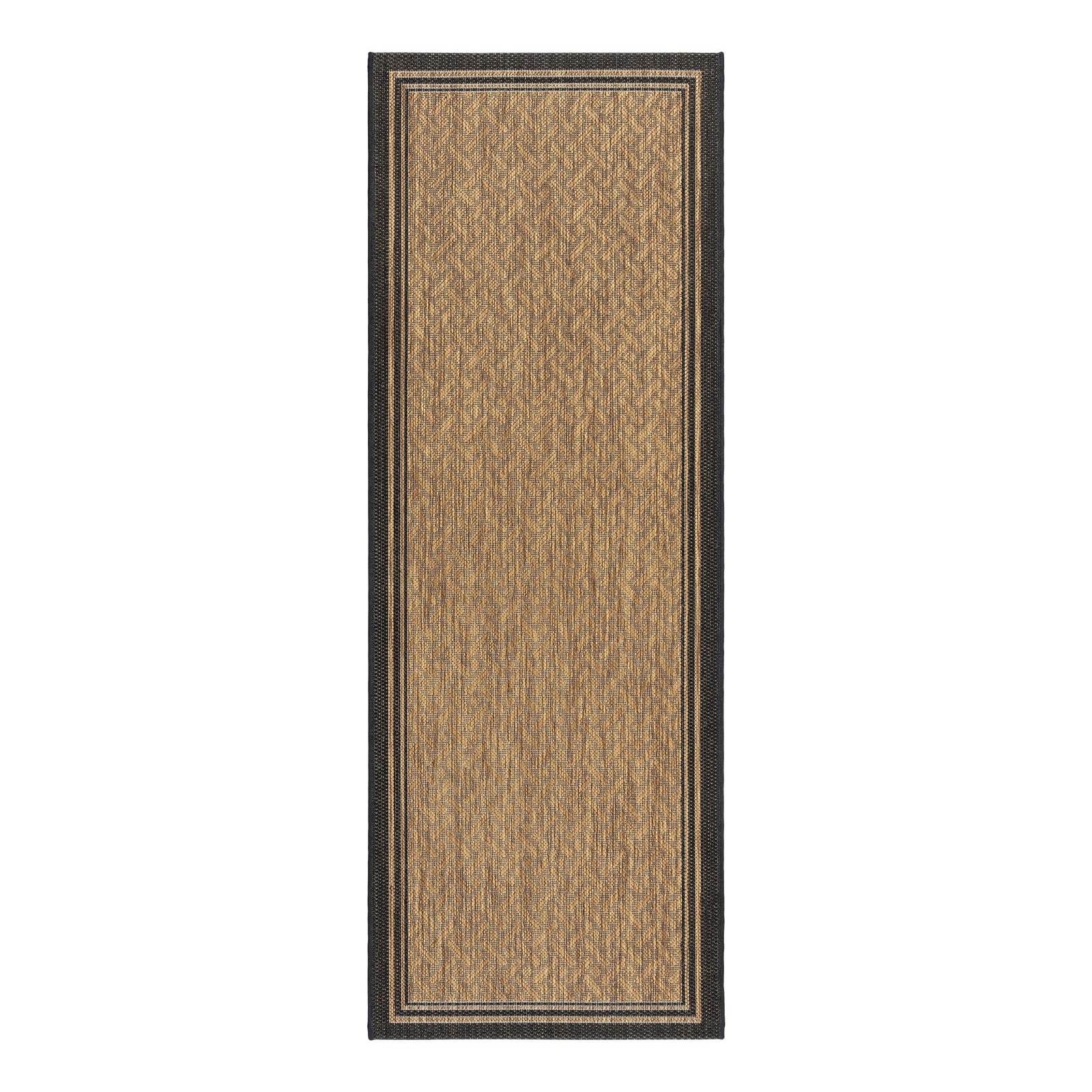 Indoor Outdoor Classic Flatweave Area Rug, Stain & UV Resistant Carpet, Deck,…