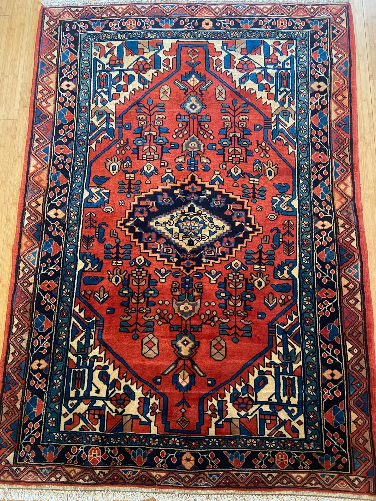 Brand New Hand Knotted Rug, Wool on Cotton foundation, Vegetable Dyed 35% off