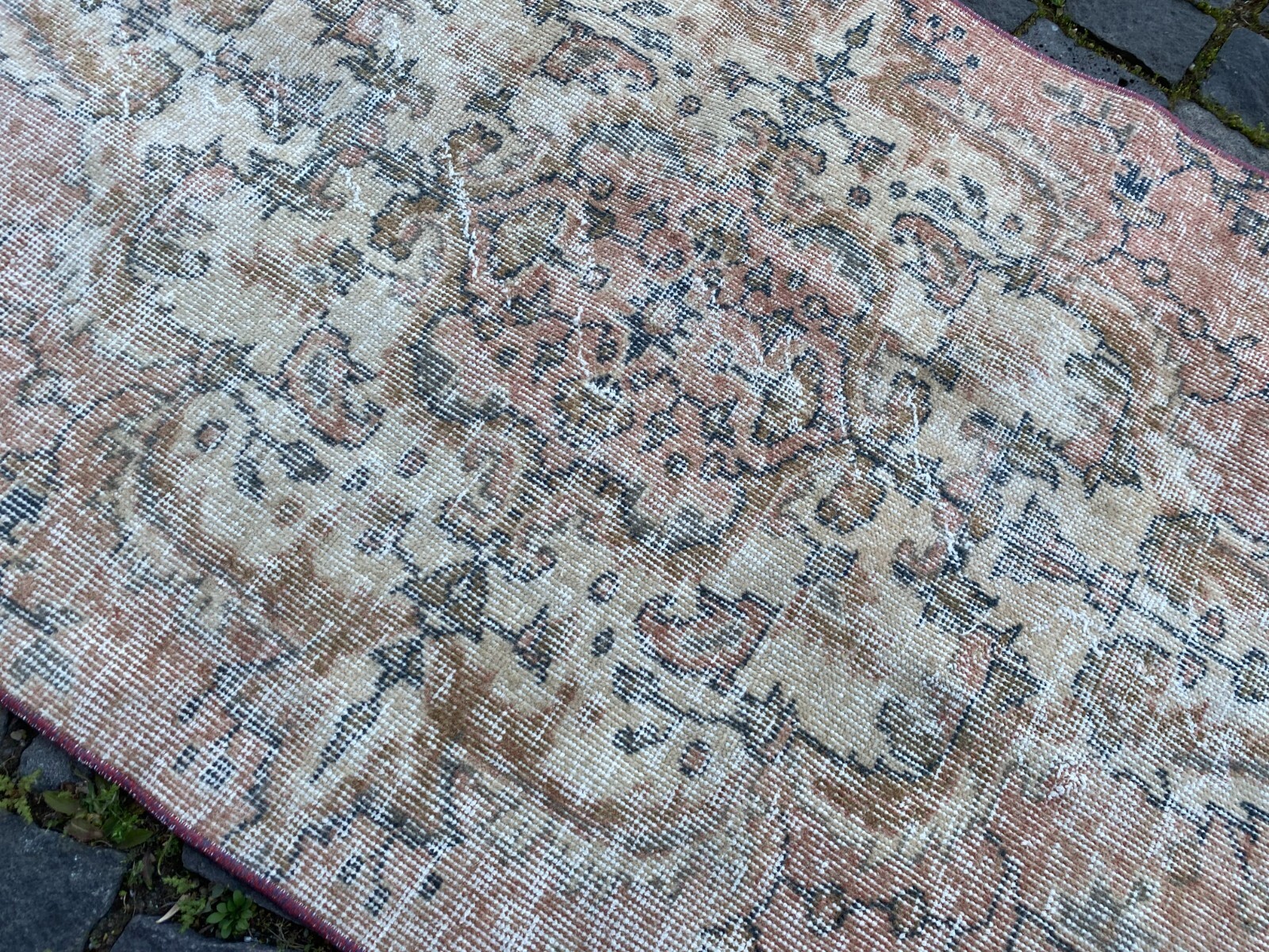 Handmade rug,Area rug,Turkish area rug,Wool rug,Bohemain area rug 2,7 x 4,3 ft