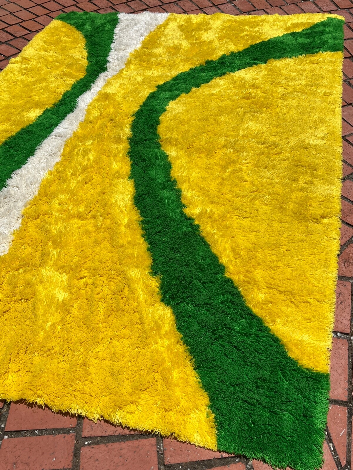 Ultra RARE 1960’s Eleen Auvil “Tufted Wallcraft” Collection 9×6 Area Regal Rugs