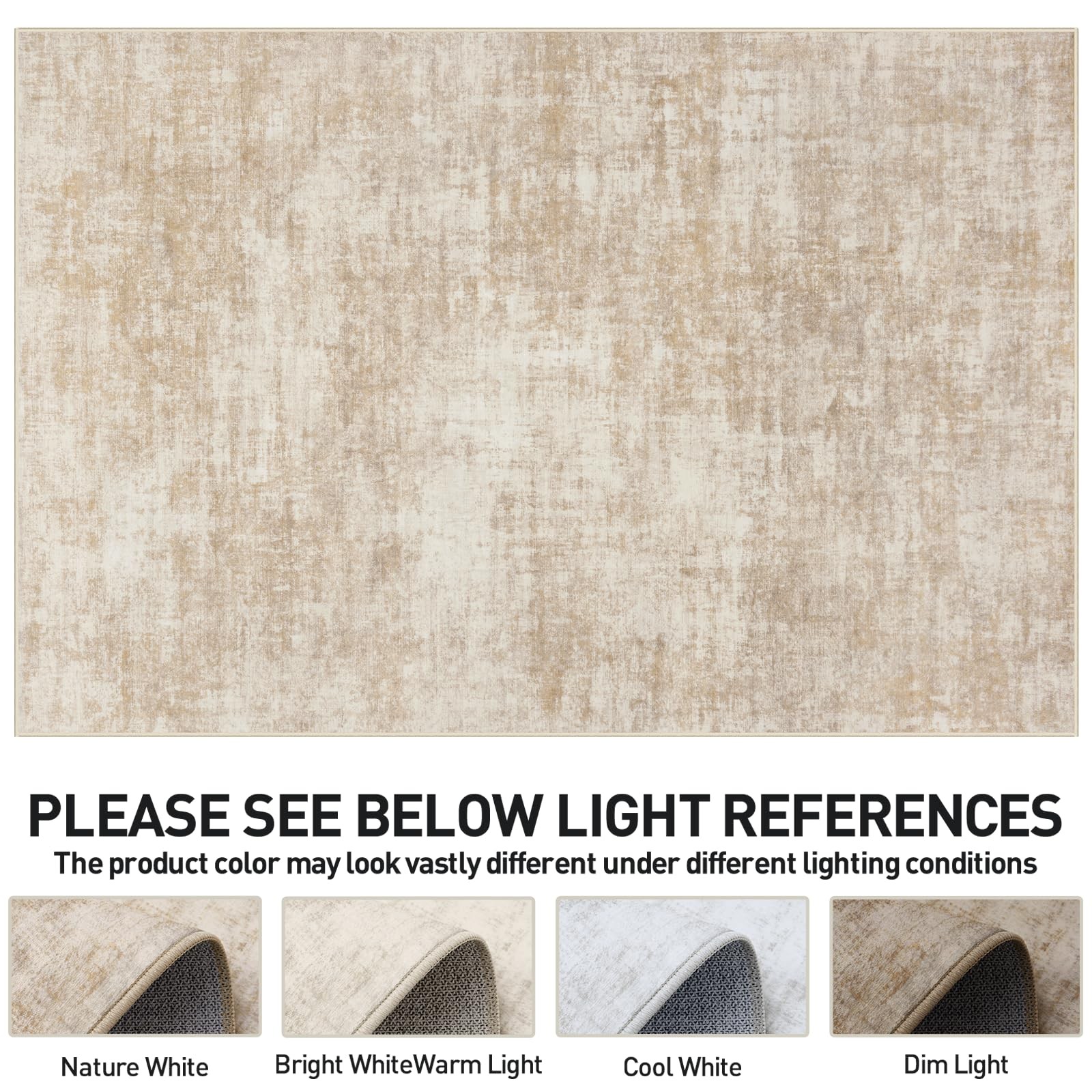 6×9 Area Rugs Washable Rug Large Modern Abstract Living Room Rug Soft Anti Skid