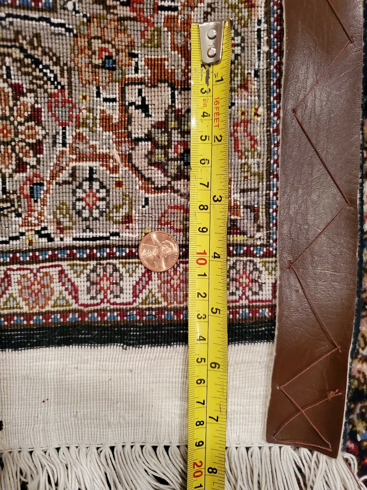 REDUCED!! Wool and silk Oriental Carpet Collectors select