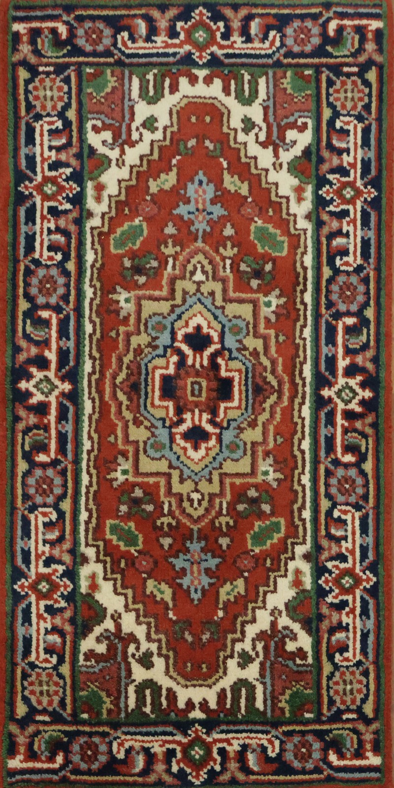 Elegant 2×4 Accent Rug with Traditional Tribal Pattern and Rich Color Palette
