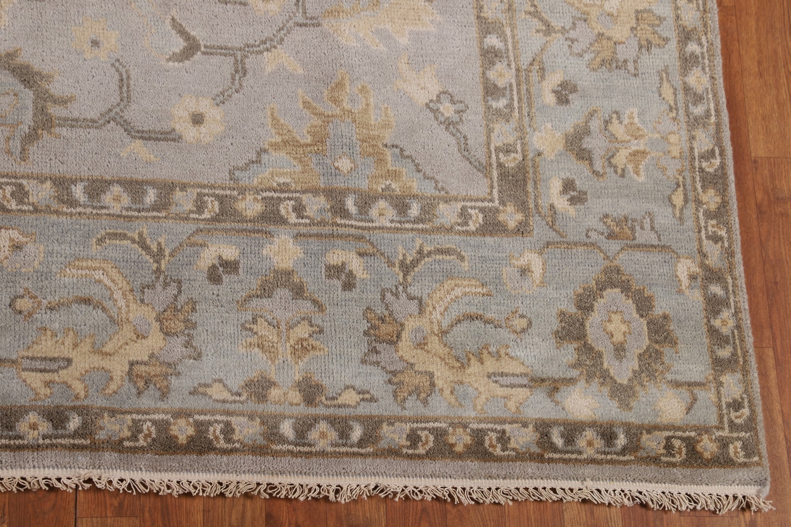 Luxurious Handcrafted Indian Living Room Rug Thick Plush 8×10 ft
