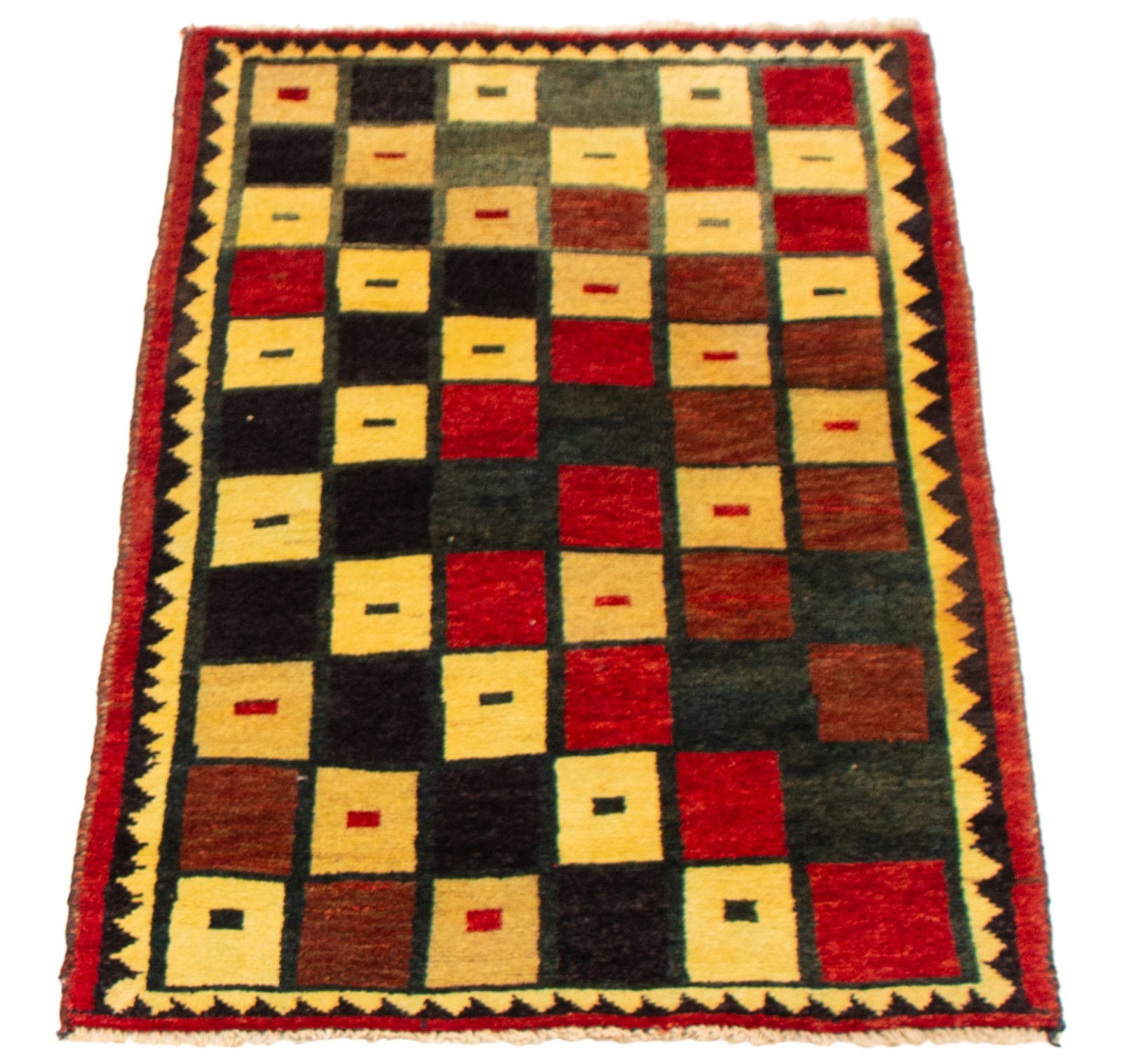 Traditional Hand-knotted Wool Oriental Carpet 2’11” x 5’0″ Area Rug