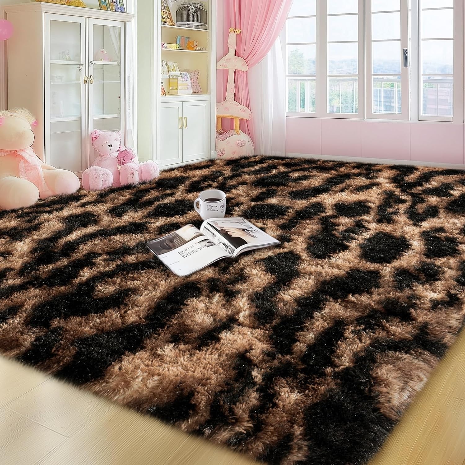 Cheetah Rug for Kid’s Room | Modern Animal Design