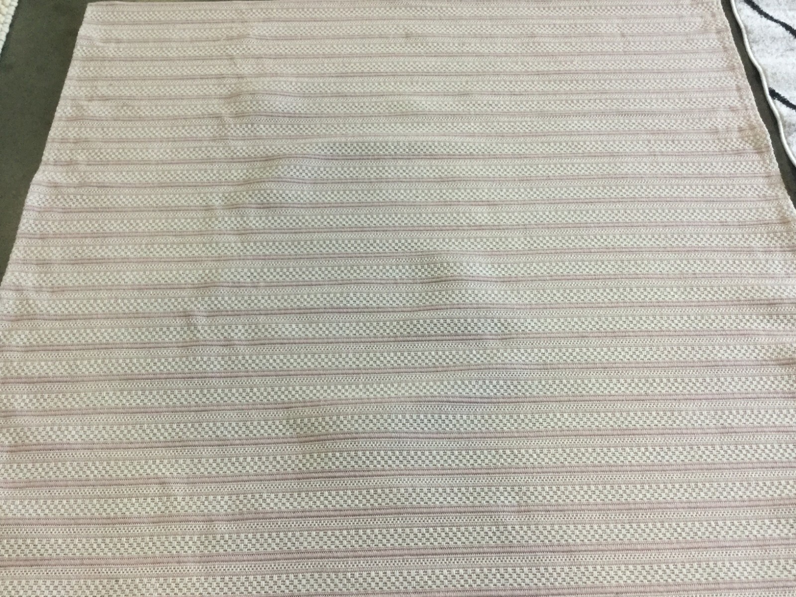 PINK / IVORY 5′ X 7′ Binding Stain Rug, Reduced Price 1172661701 MSR419U-57