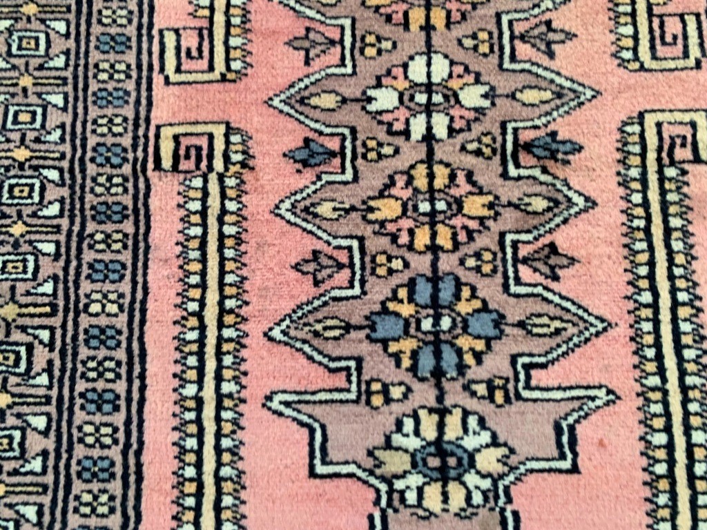 2×3 ft Vintage Pakistani/Afghan Rugs Hand Knotted Rug Bukhara Rug Tribal Rugs