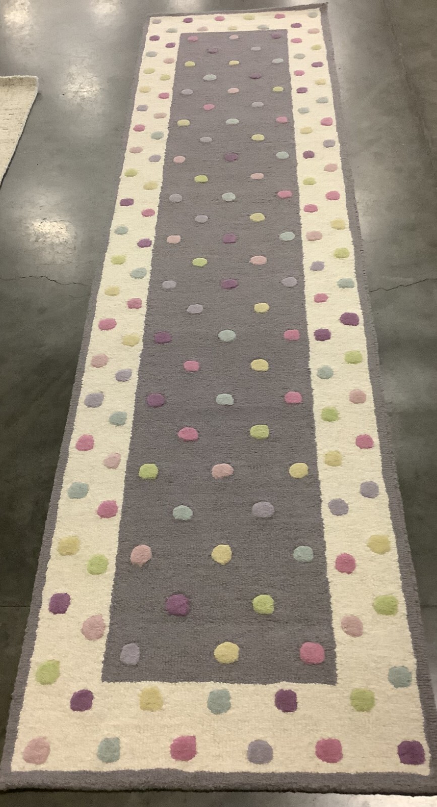 GREY / MULTI 2′-6″ X 10′ Flaw in Rug, Reduced Price 1172666881 SFK101F-210