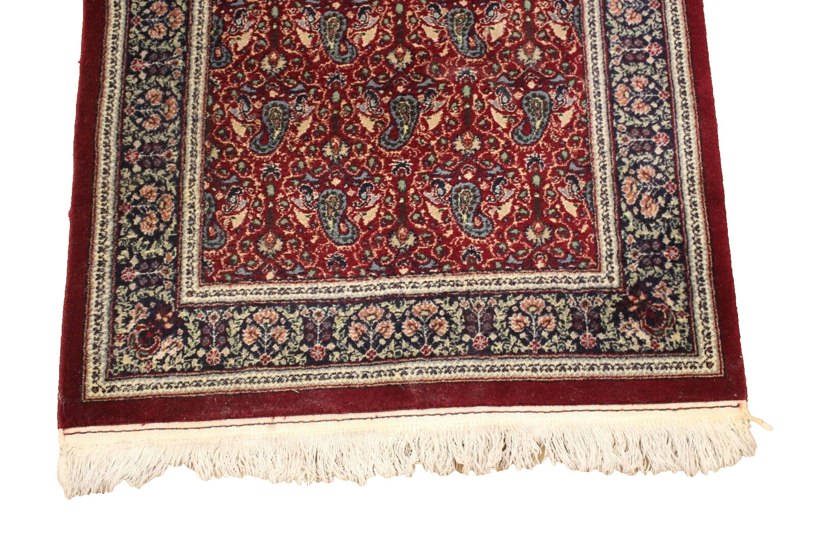 Fine Sino Tabrizz | 2’7″ x 7’3″ Hand-Knotted Runner Rug | 100% Wool | 200+ KPSI