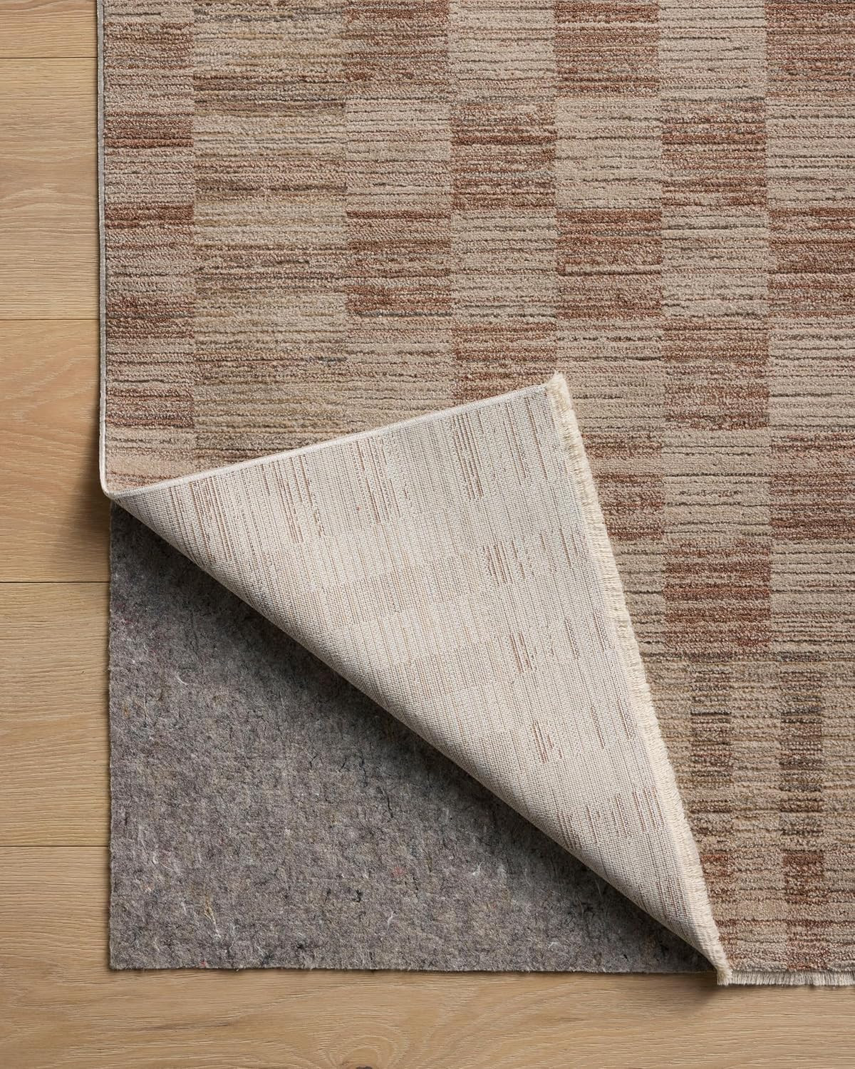 Loloi Amber Lewis Cali Collection CIL-06 Brick/Natural 6′-7″ X 9′-2″ Area Rug