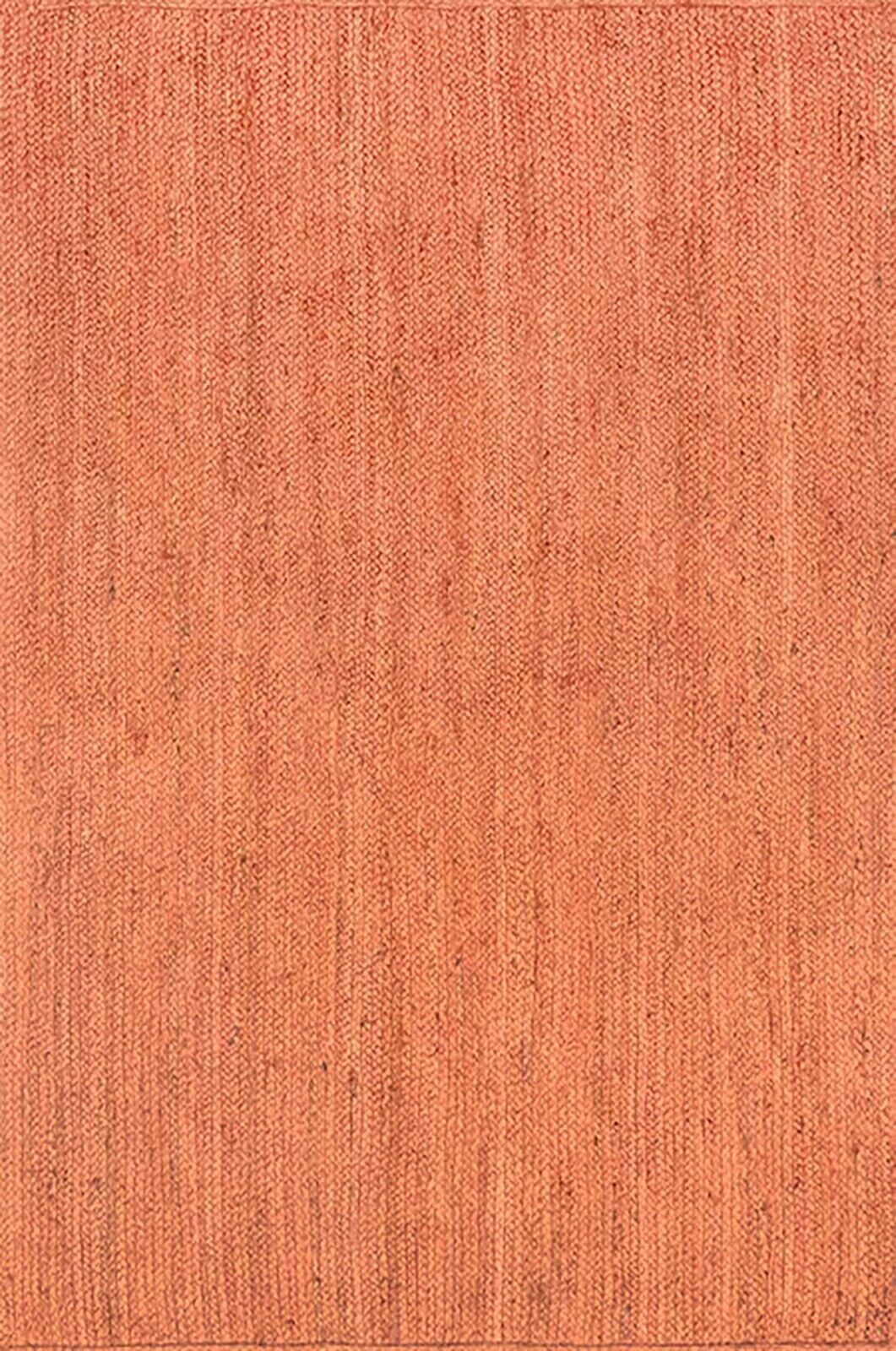 Rugs Carpet Jute Braided Modern Solid Bedroom Area Rug Rustic Look Carpet Mat