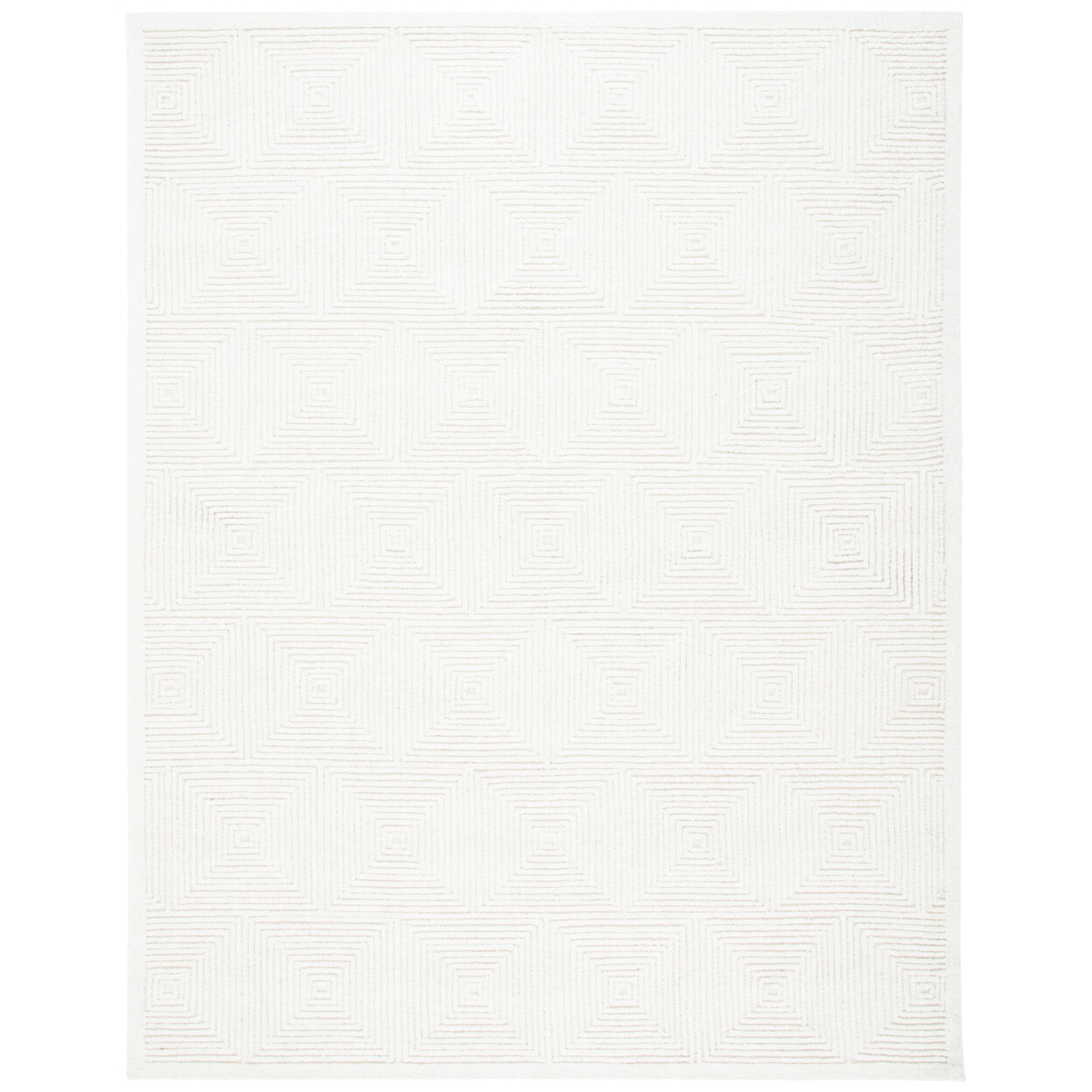 SAFAVIEH Textural Collection TXT102A Handmade Ivory Rug