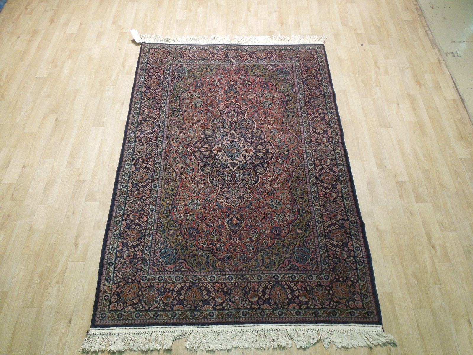4�6” x 6’7” Antique Perrsian Kashaan Rug 74998