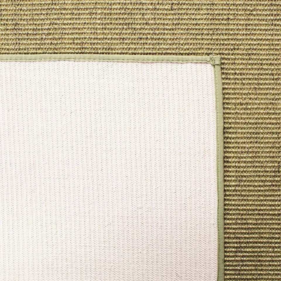 MARTHA STEWART x SAFAVIEH 3′ x 5′ Green MSR9501Y Farmhouse Sisal & Jute Accen…