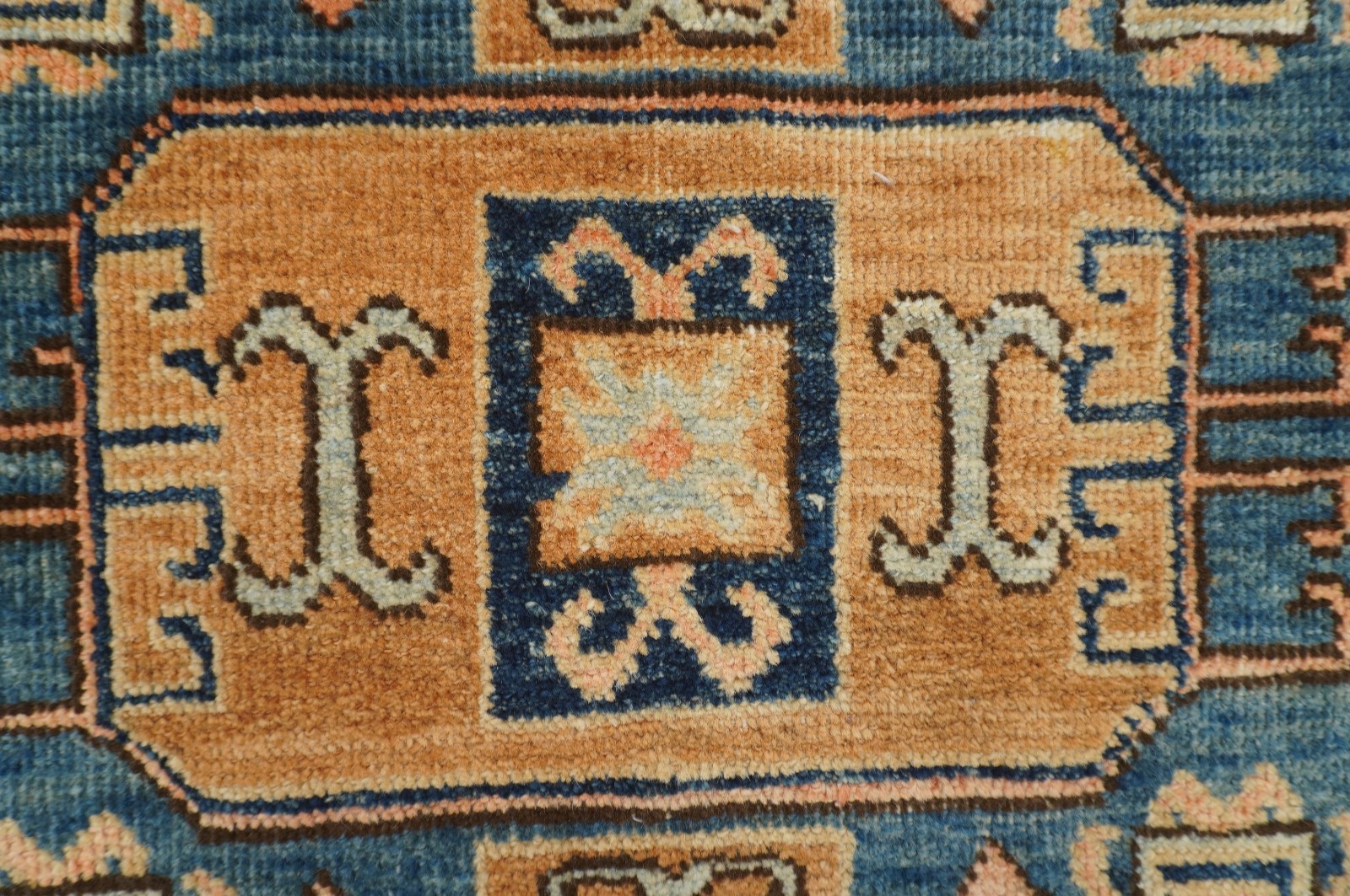2×3 ft Pink Khotan Afghan Hand Knotted Traditional Vintage Rug