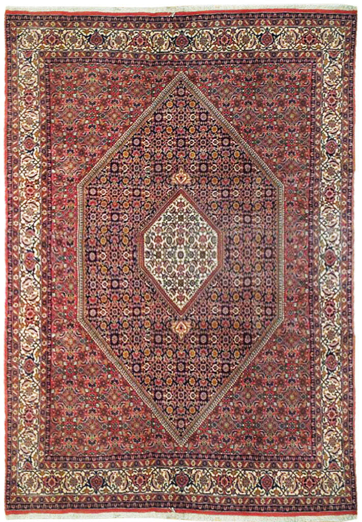 7′ x 10′ Fine Dense Weave Traditional Bijaar Rug 72349