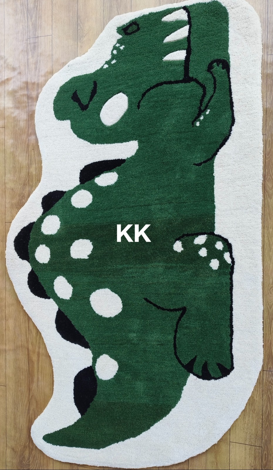 Crocodile Rugs Handmade 100% Woolen Hand Tufted For Home Decoration