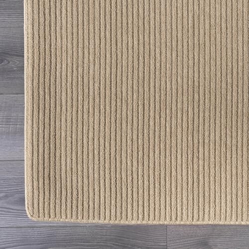 Non-Slip Modern Entry Rug 2×3 Solid Traditional Rubber Backing Machine