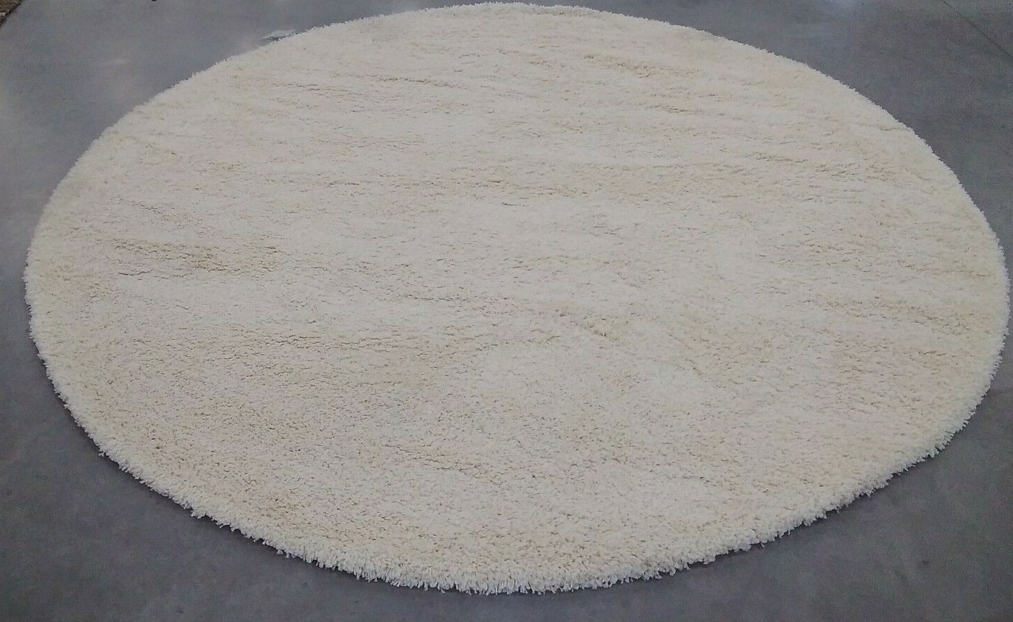 IVORY 8′-6″ X 8′-6″ Round Flaw in Rug, Reduced Price 1172700613 SG151-1212-9R