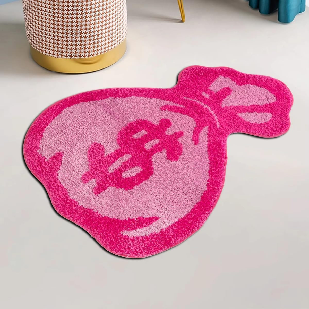 Purse Rugs Tufted Material Cartoon Carpet Anime Home Soft Fur Rugs Bedroom Livin