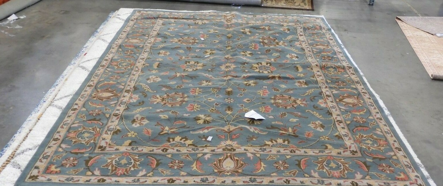 BLUE / BLUE 9′-6″ X 13′-6″ Hole in Rug Reduced Price 1172607573 HG969A-10