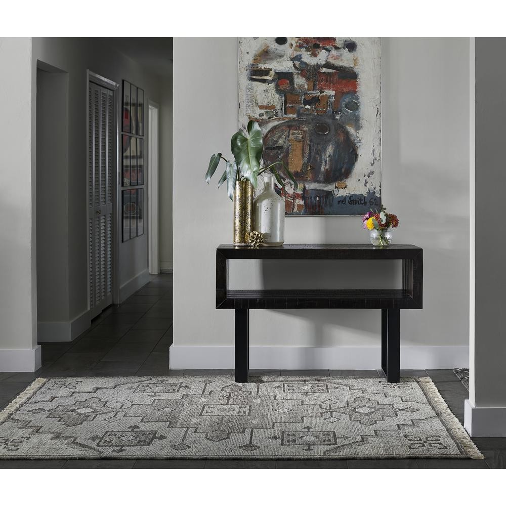 Traditional Rectangle Area Rug, Natural, 2′ X 3′