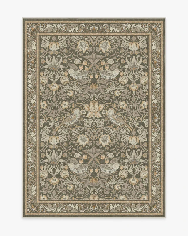 Brand New Ruggable Strawberry Thief Rug Multiple Colors and Sizes Available
