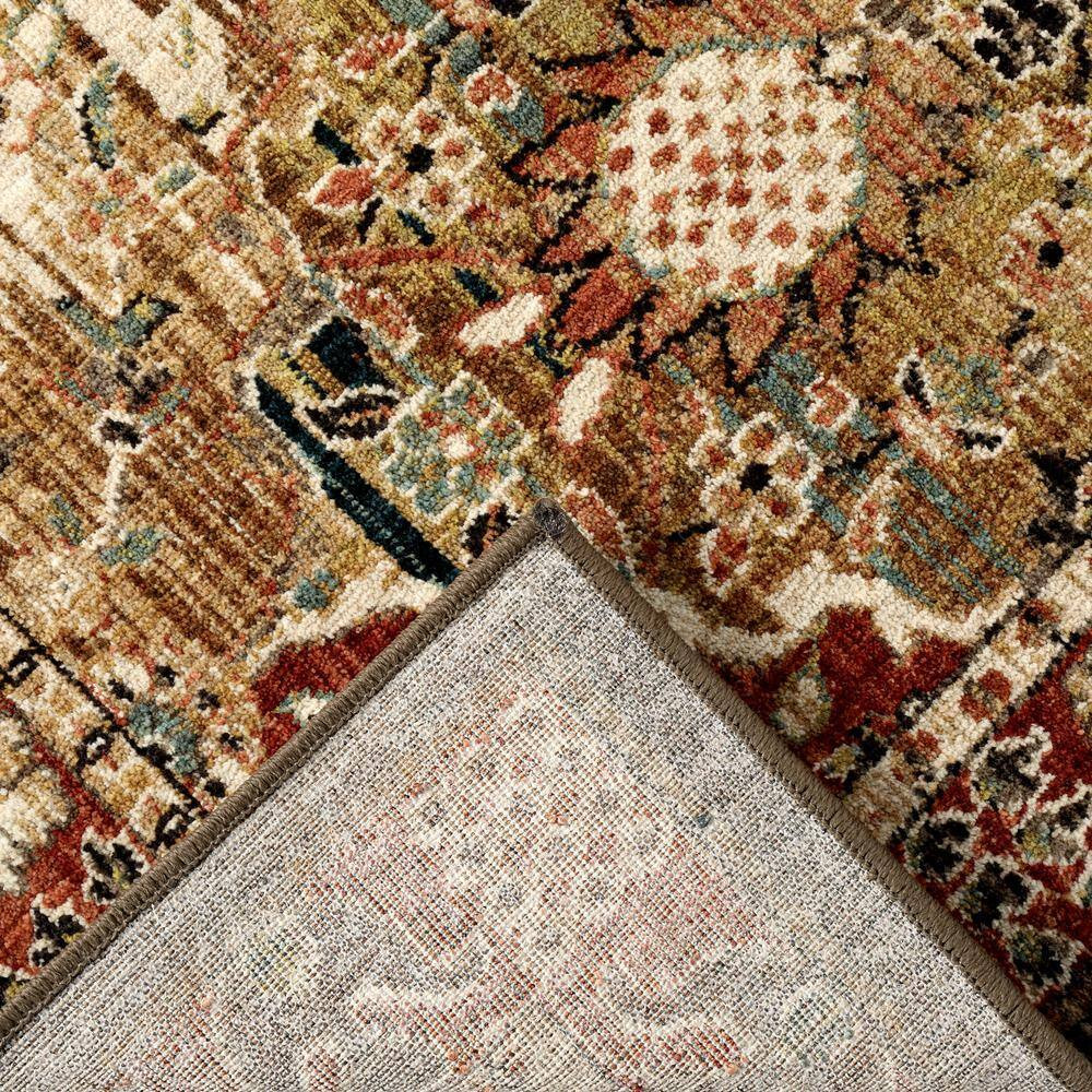Patchwork Multi 2 Ft. X 4 Ft. Medallion Scatter Area Rug