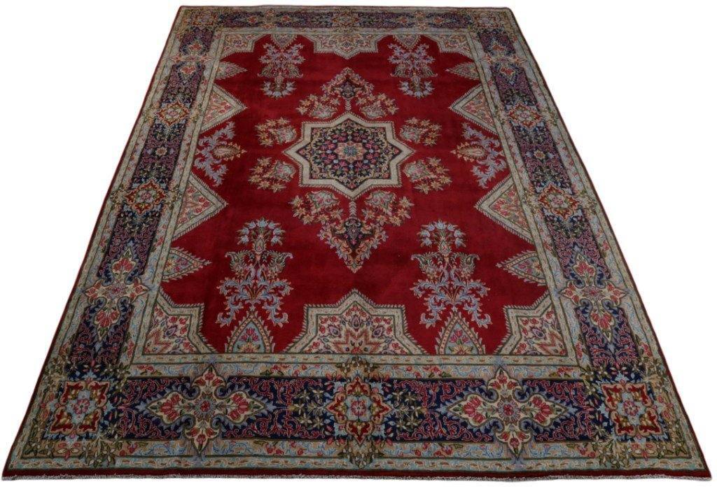 10×14′ Rose Red Perssiaan Kermman Rug 82286